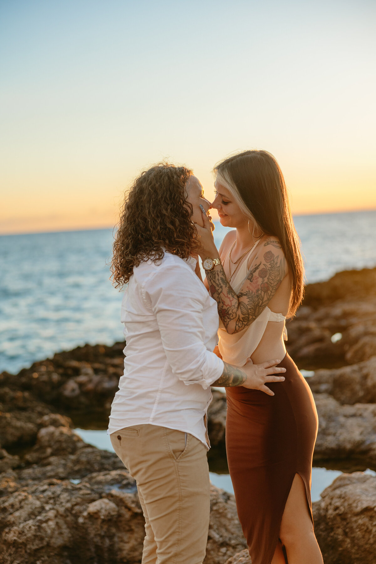 Oahu Engagement Photos in Hawaii