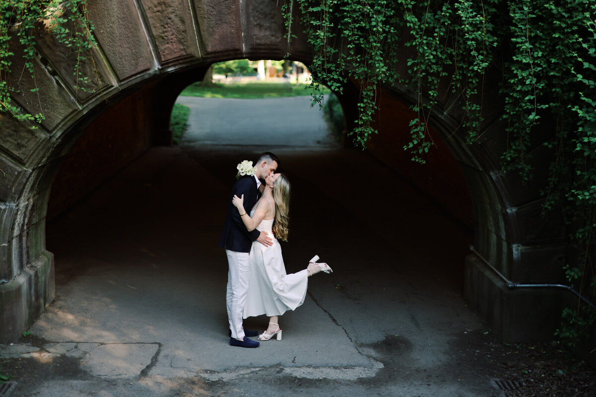 Stylish Central Park Engagement Photography 19