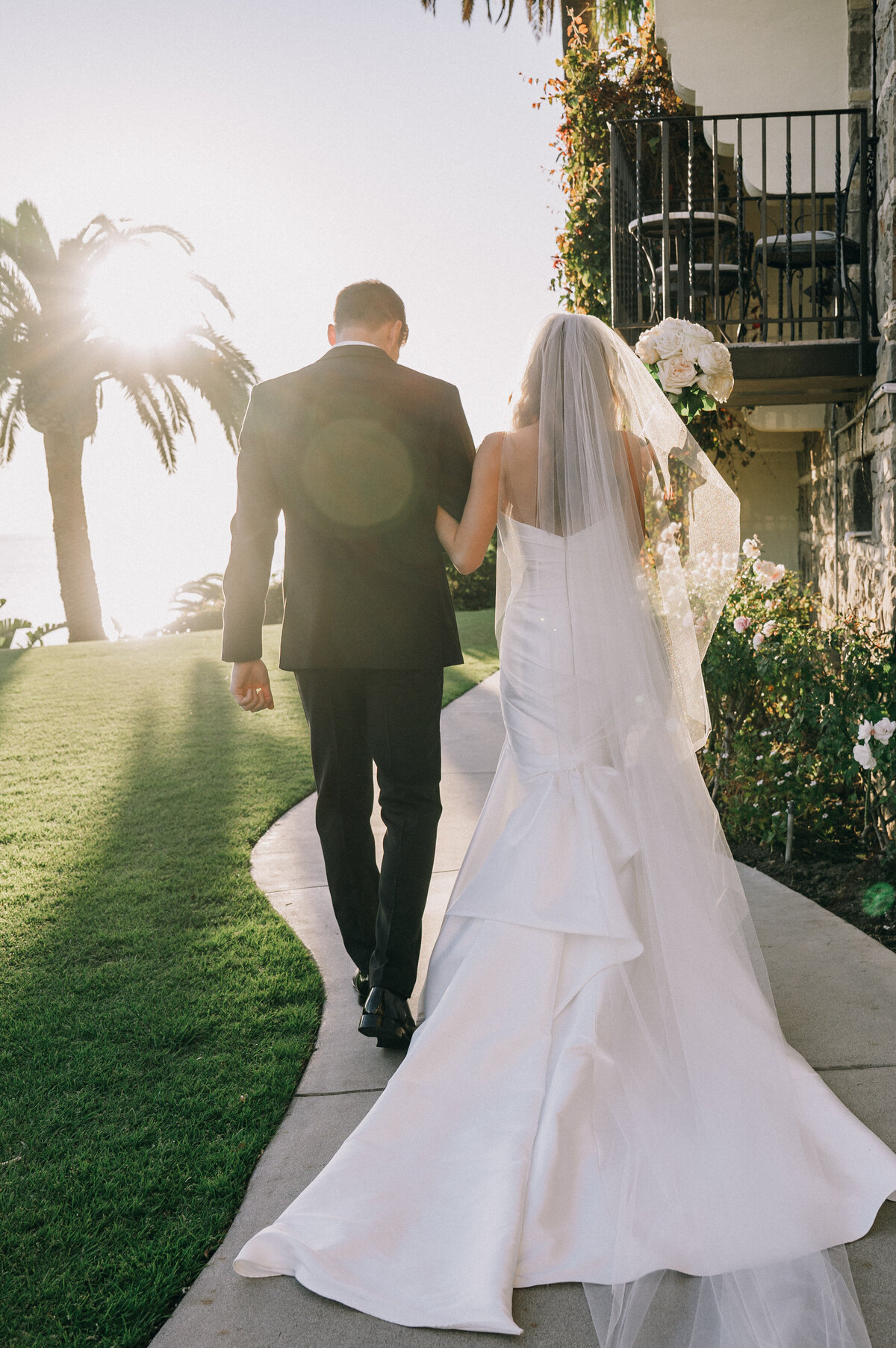 Bel Air Bay Club Wedding - Stephanie & DJ093