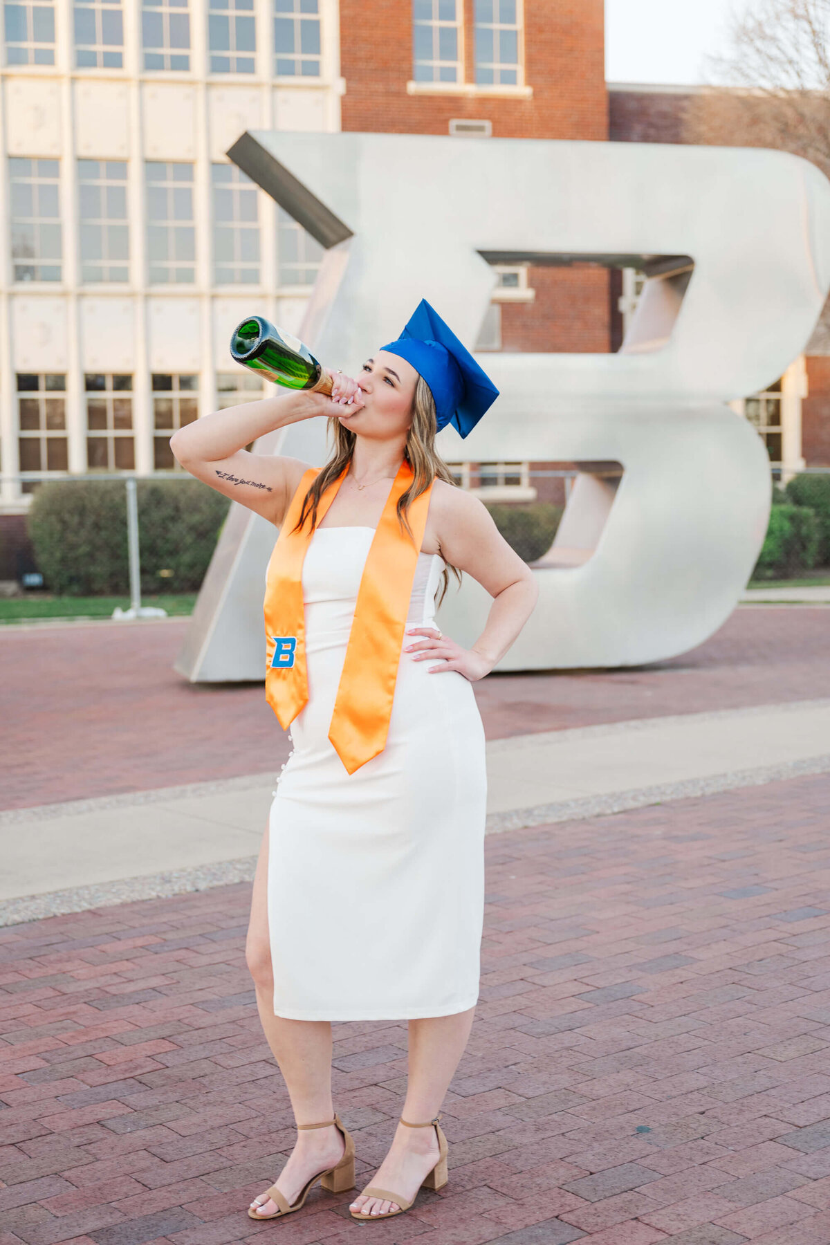 College Graduation Photos at Boise State with a Natural, Candid Style-8