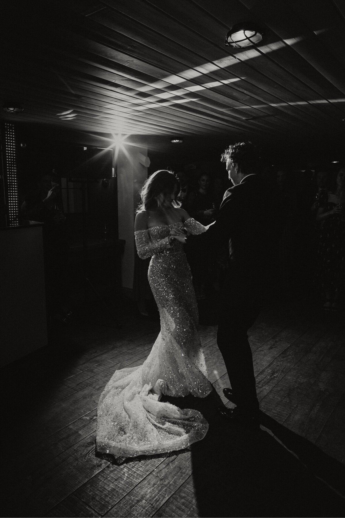 First dance photo at Gara Rock 