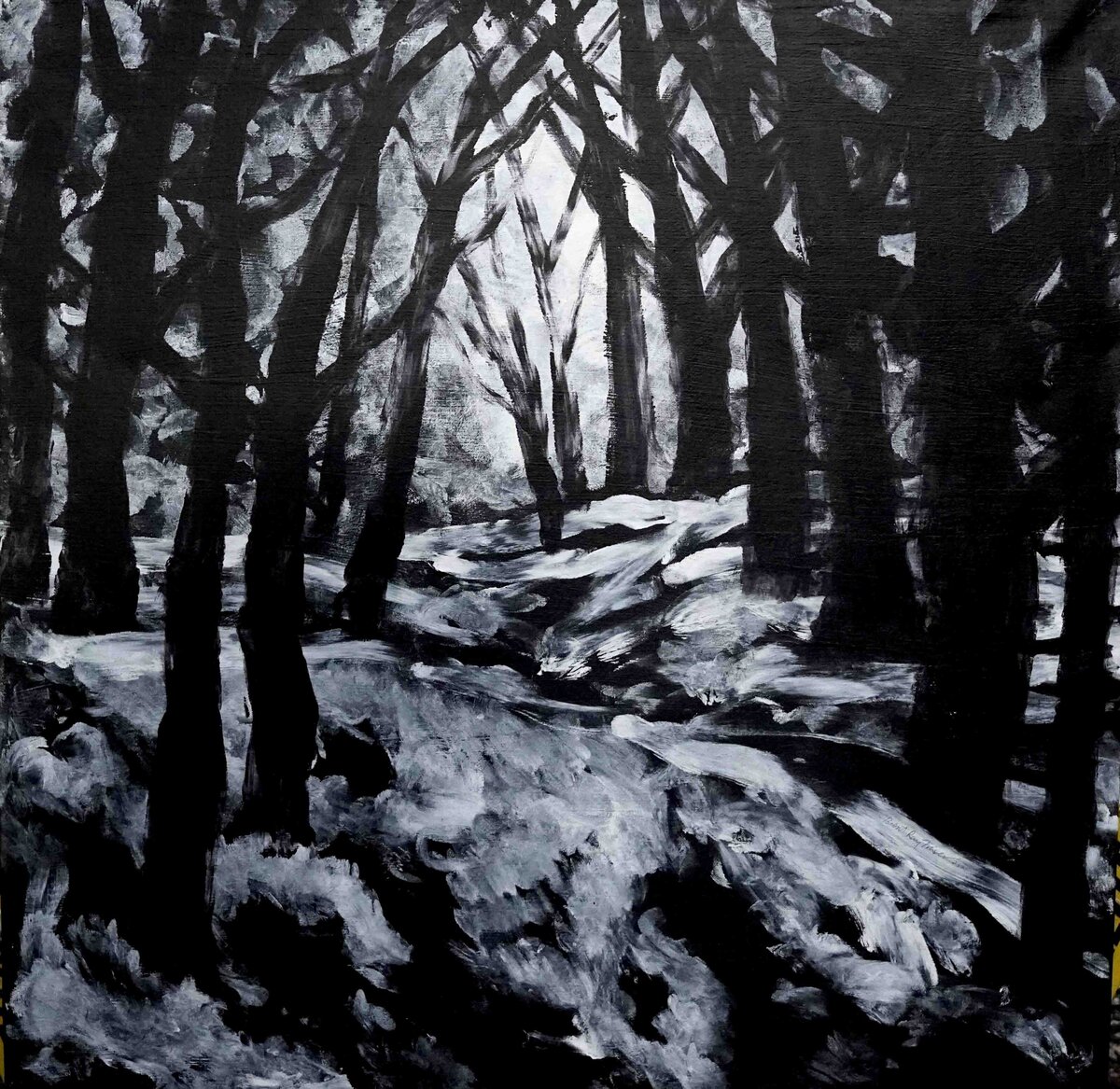 Brent Ray Fraser Winter Penis Scape Painting - 0 3