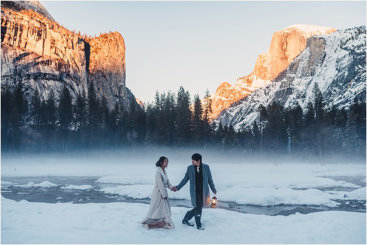 Yosemite adventure elopement photographer