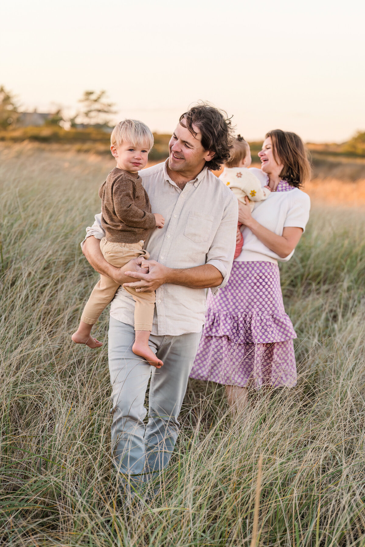 Family Portrait at Miacomet Beach