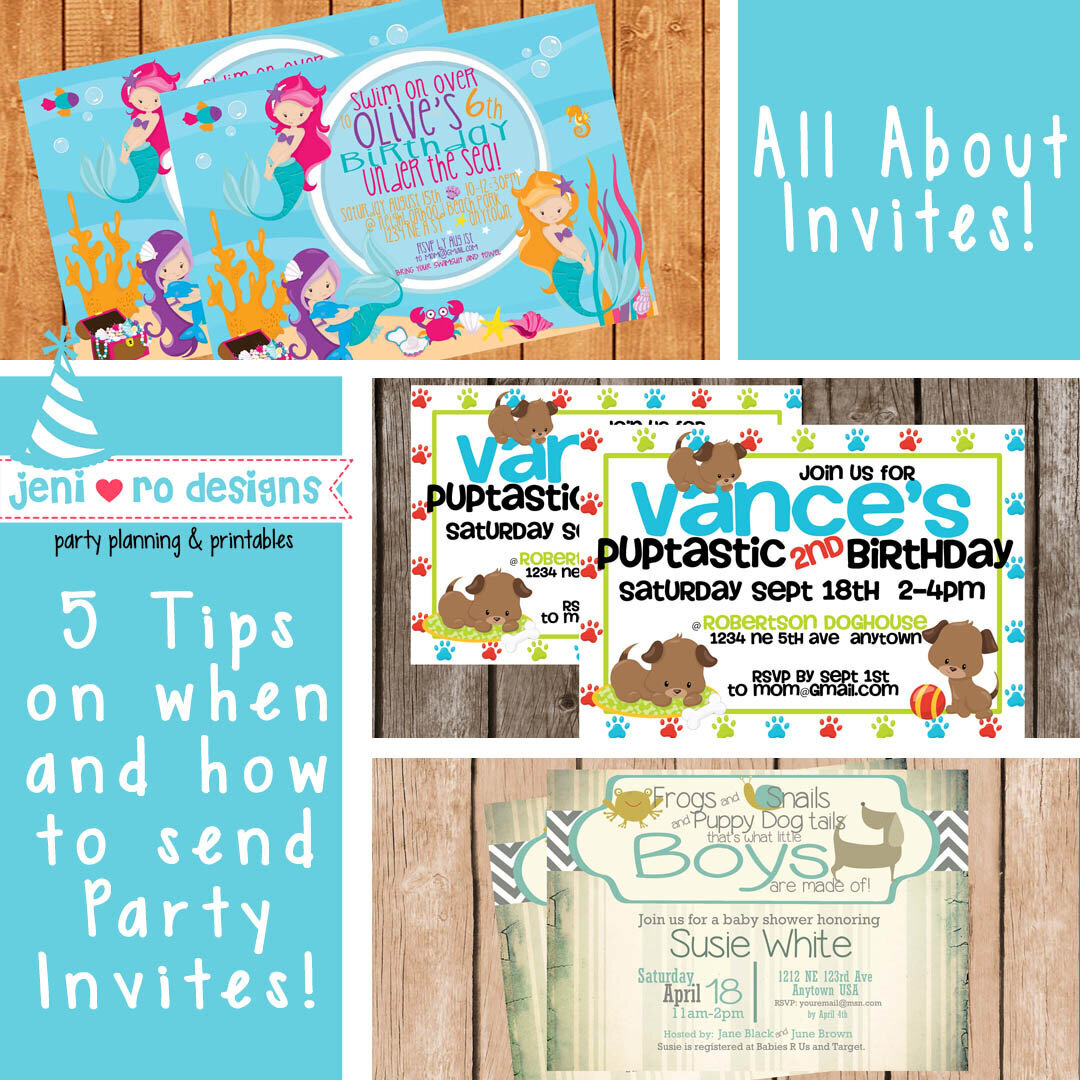 All about invites graphic