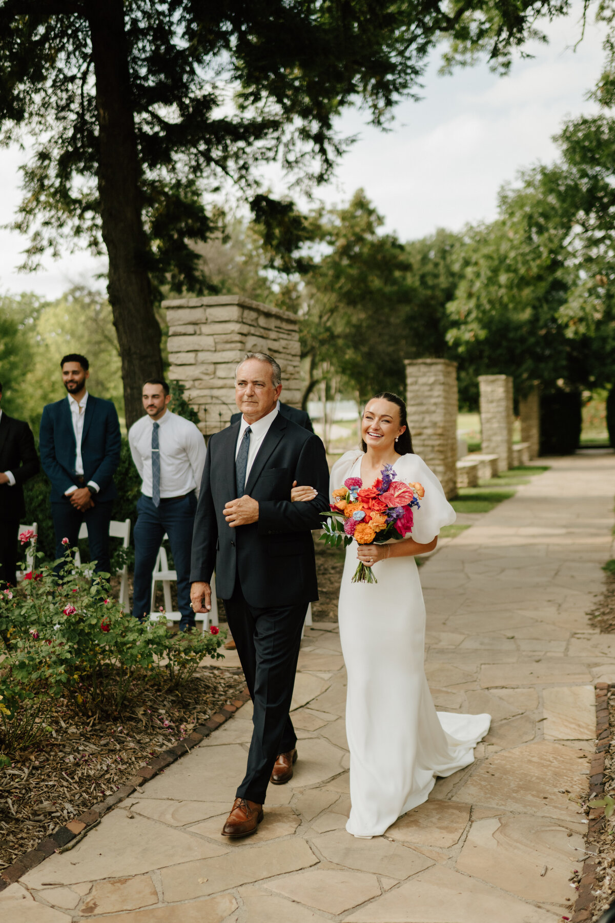 Des Moines Art Center wedding day