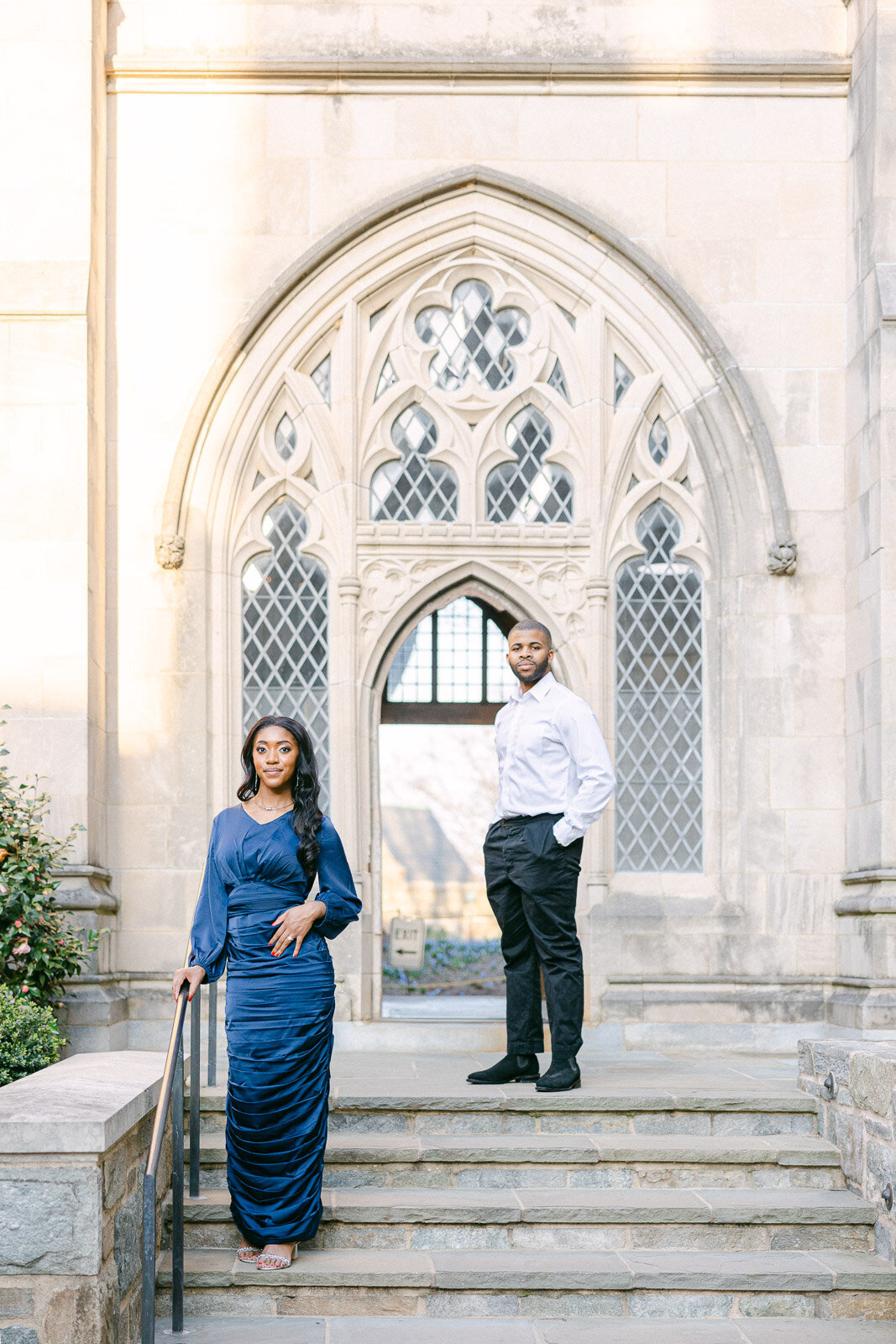Engagement Session at the National Cathedral by Get Ready Photo-33