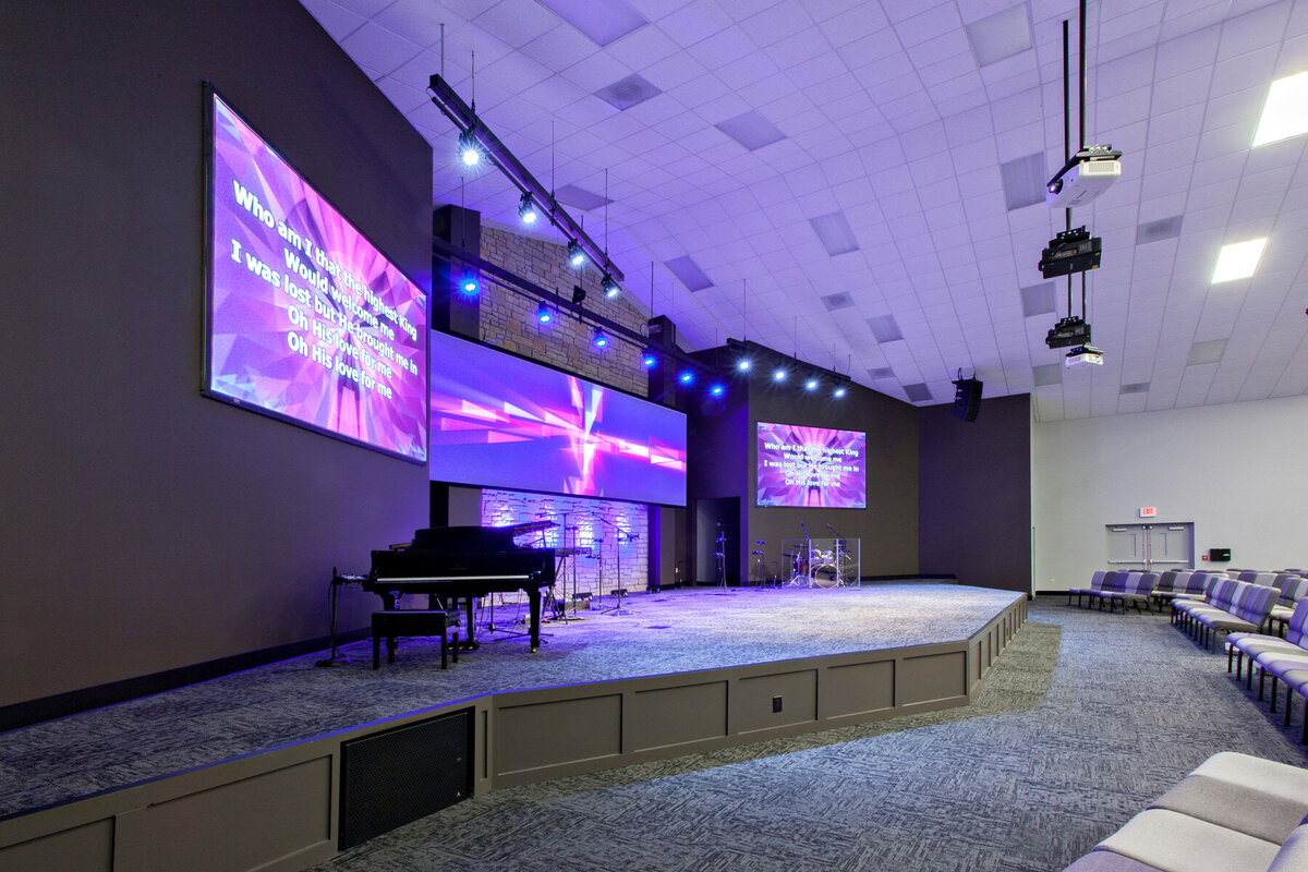 Upward Christian Fellowship facilities built by Cooper Construction - 2