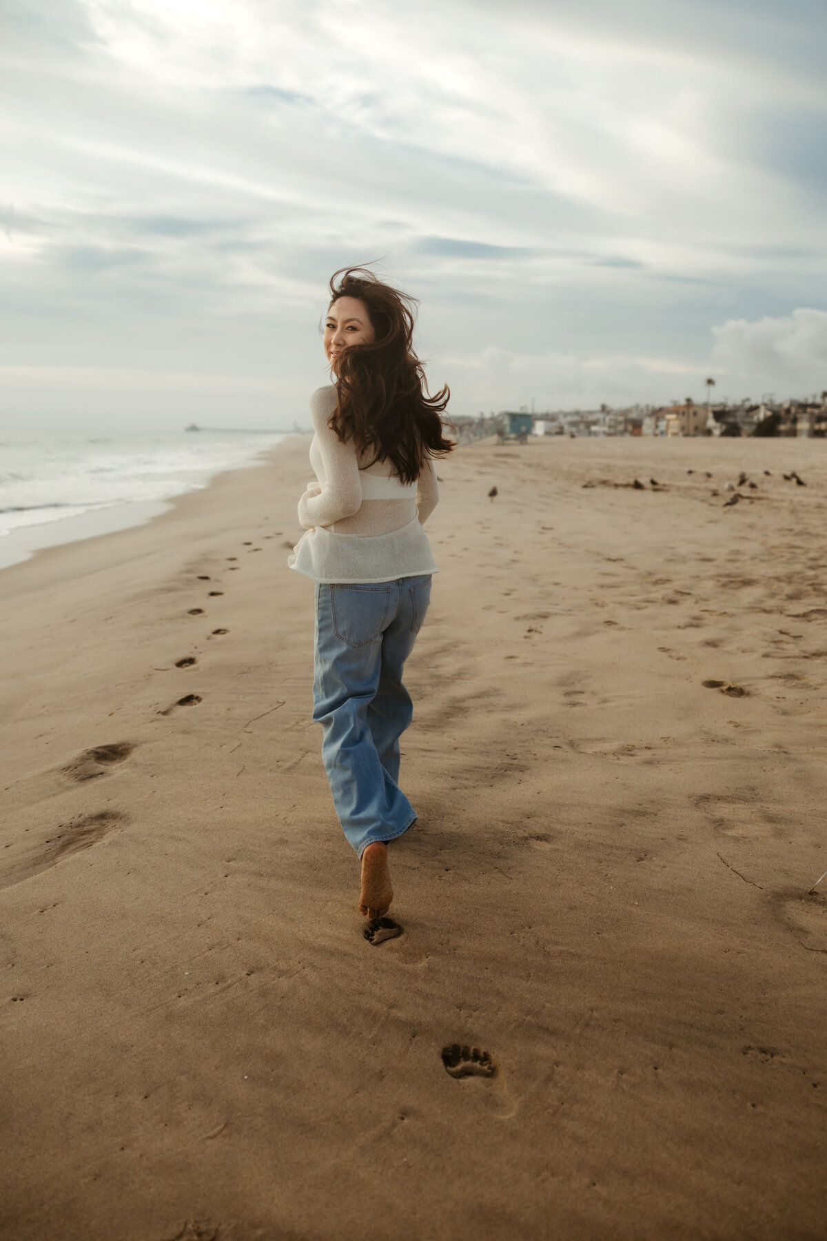 LA Beach Maternity Photography 71