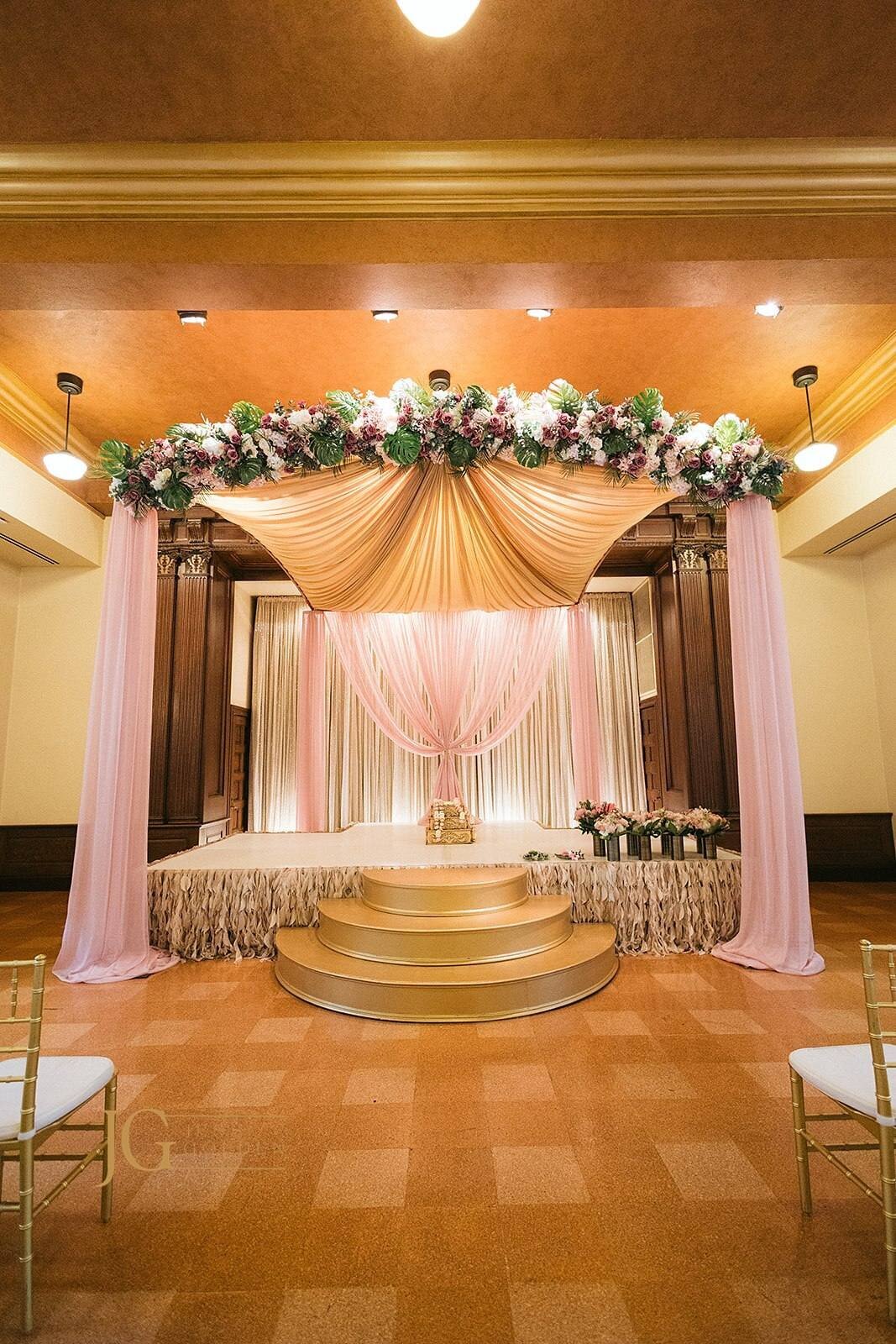 houston wedding planner - indian fusion library wedding - Lillie Jane Designs - Julia Ideson Library13