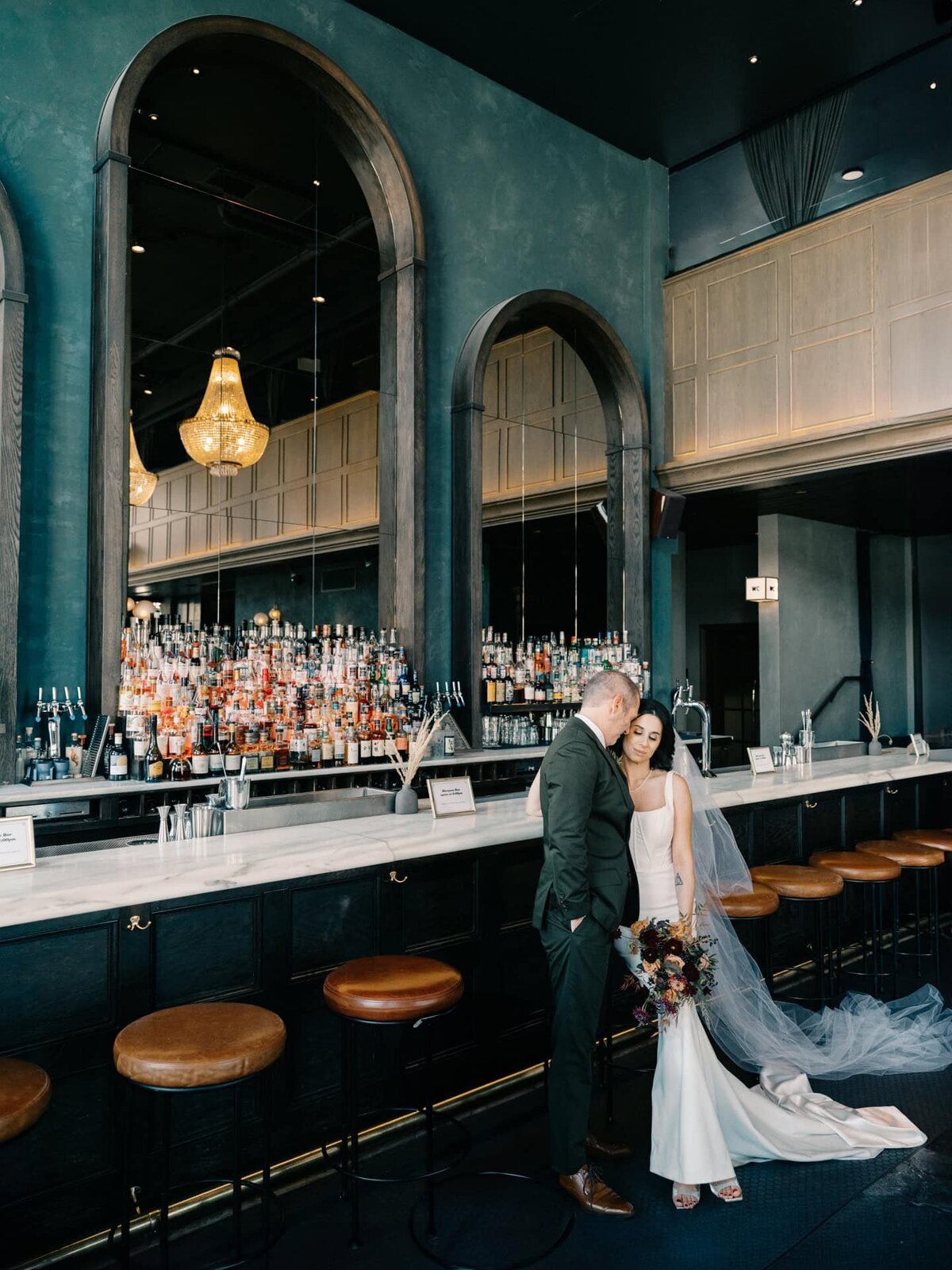 intimate denver elopement at Ramble Hotel