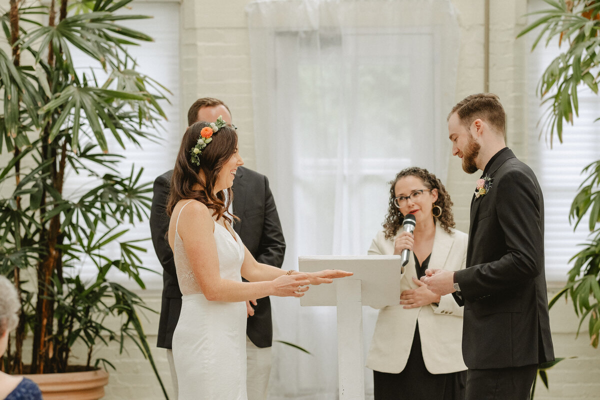 documentary photographer garden greenhouse wedding-104