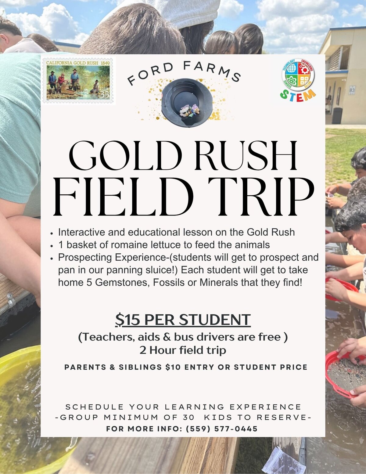 Gold Rush Field Trip 