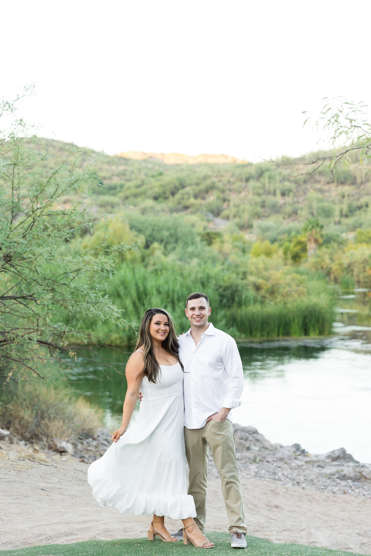 Karlie Colleen Photography - Kaitlyn & Cristian Engagement Session - Salt River Arizona-316
