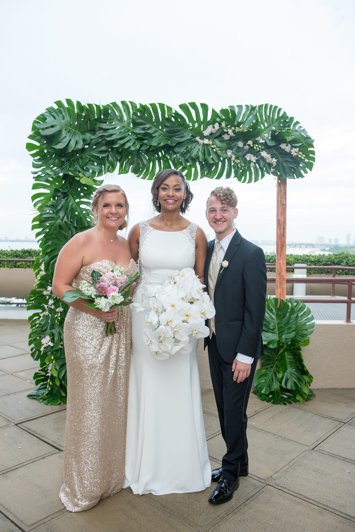 NFL Miami Dolphins Brandon Radcliff ShaKyra Radcliff Briza on the Bay Wedding Andrea Arostegui Photography-157