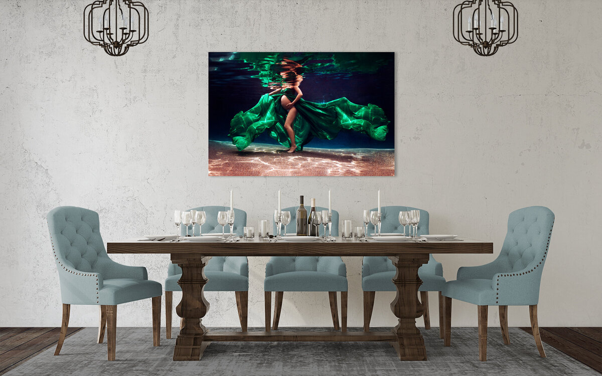RSP_Dining_40x60_Green_Maternity_PWDG-Modern-Transitional