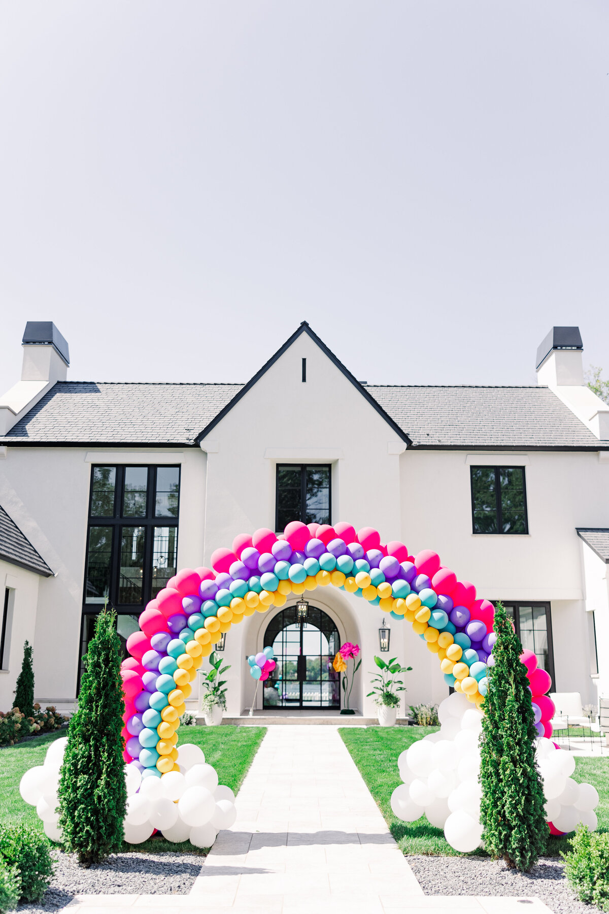 smurf birthday party by minneapolis photographer