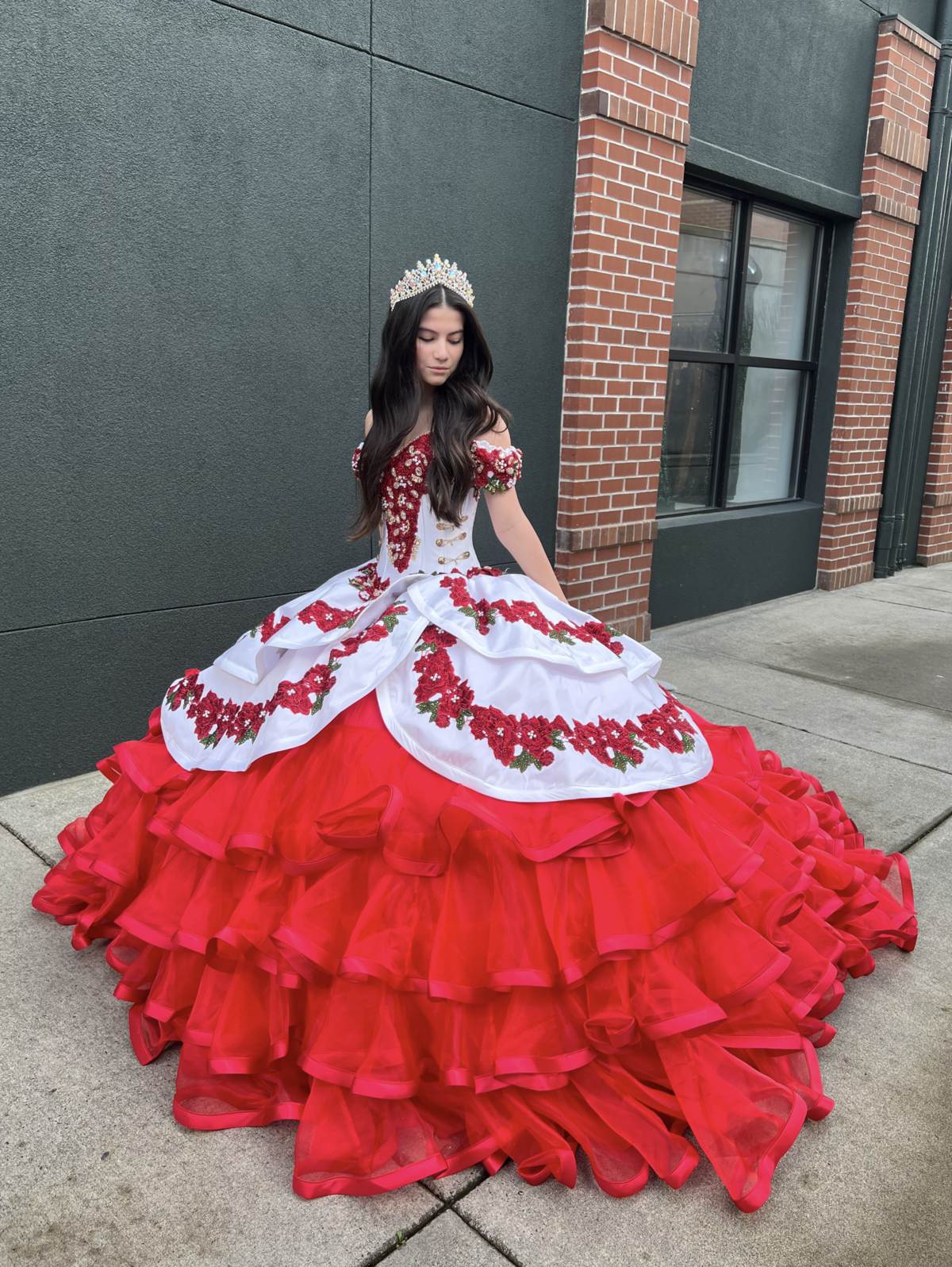 Quince Dress Red | Lucia Isabel
