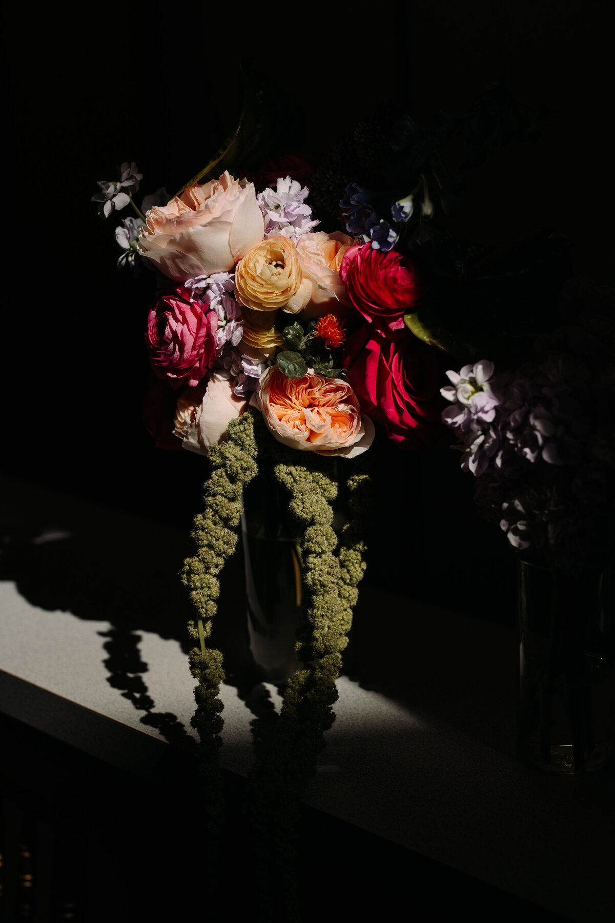 Colorful art museum wedding florals araiza florals 7
