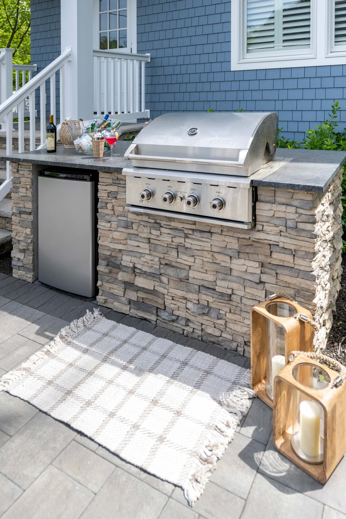 RDA Building Contractors New Jersey Patio Grill Design