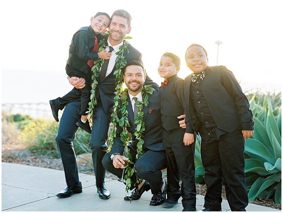 Candid Family Photos San Diego Wedding © Bonnie Sen Photography