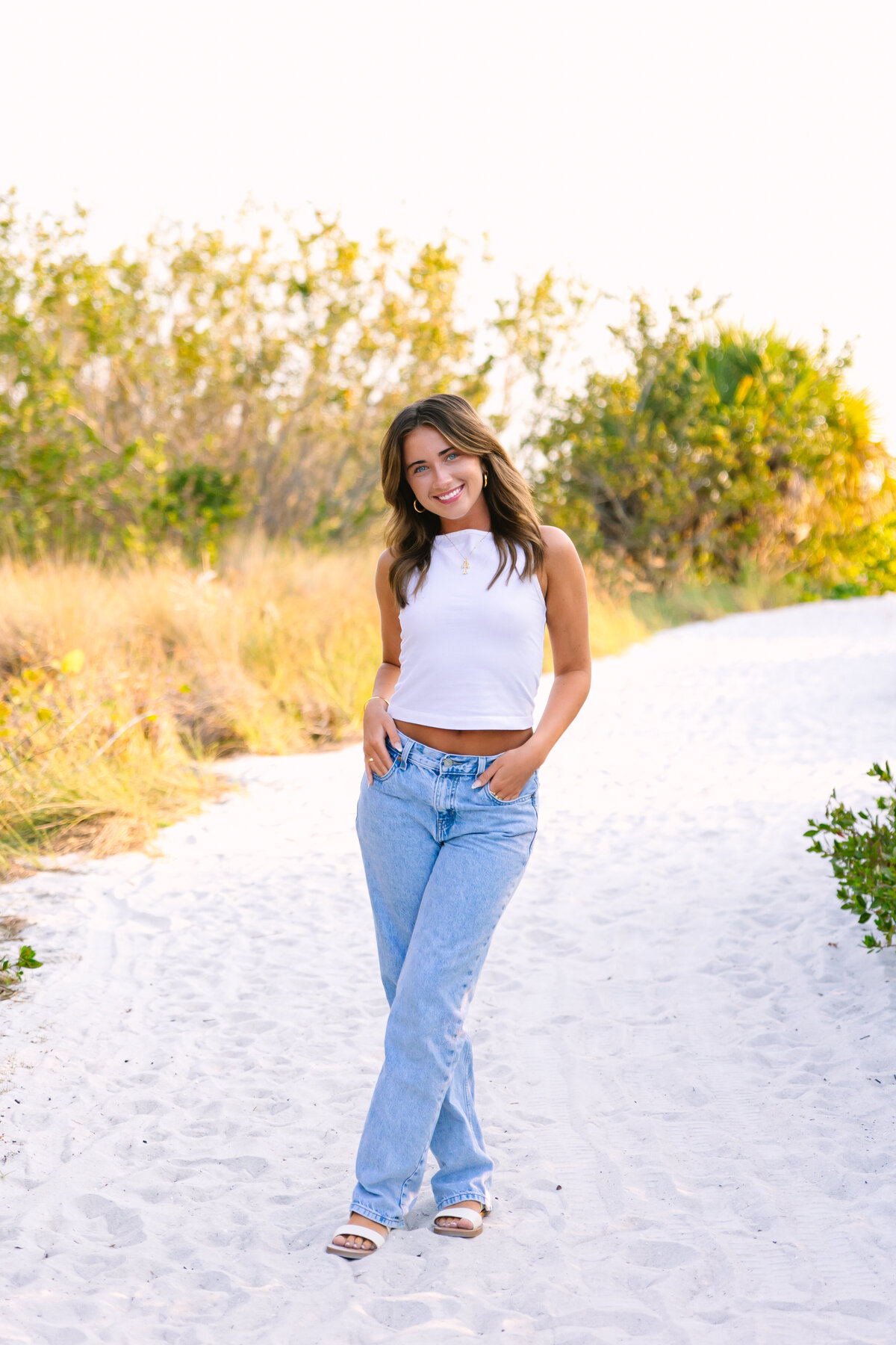 HS Senior Portrait in Sarasota FL