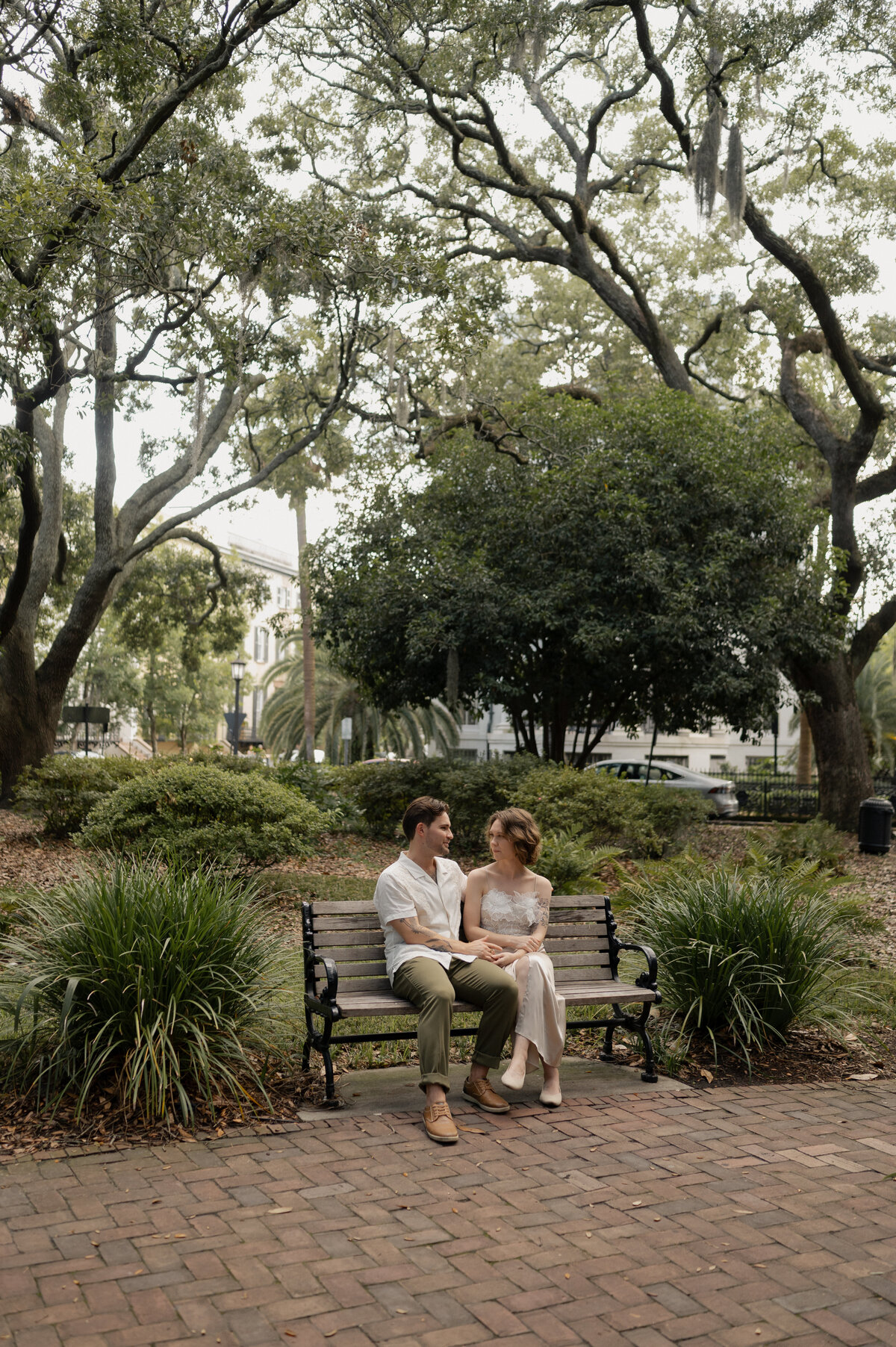 Savannah Engagement Photographer- Chippewa Sqaure Engagement Session - Karen Norian Photography-Mackenzie and Gabe-2581