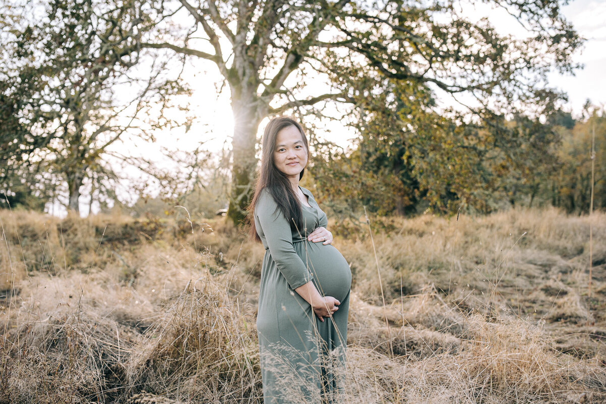 Maternity Photos Fort Steilacoom (2 of 2)