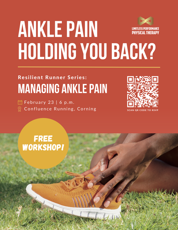 Managing Ankle Pain Confluence_Counter Card & Flyer 2-23