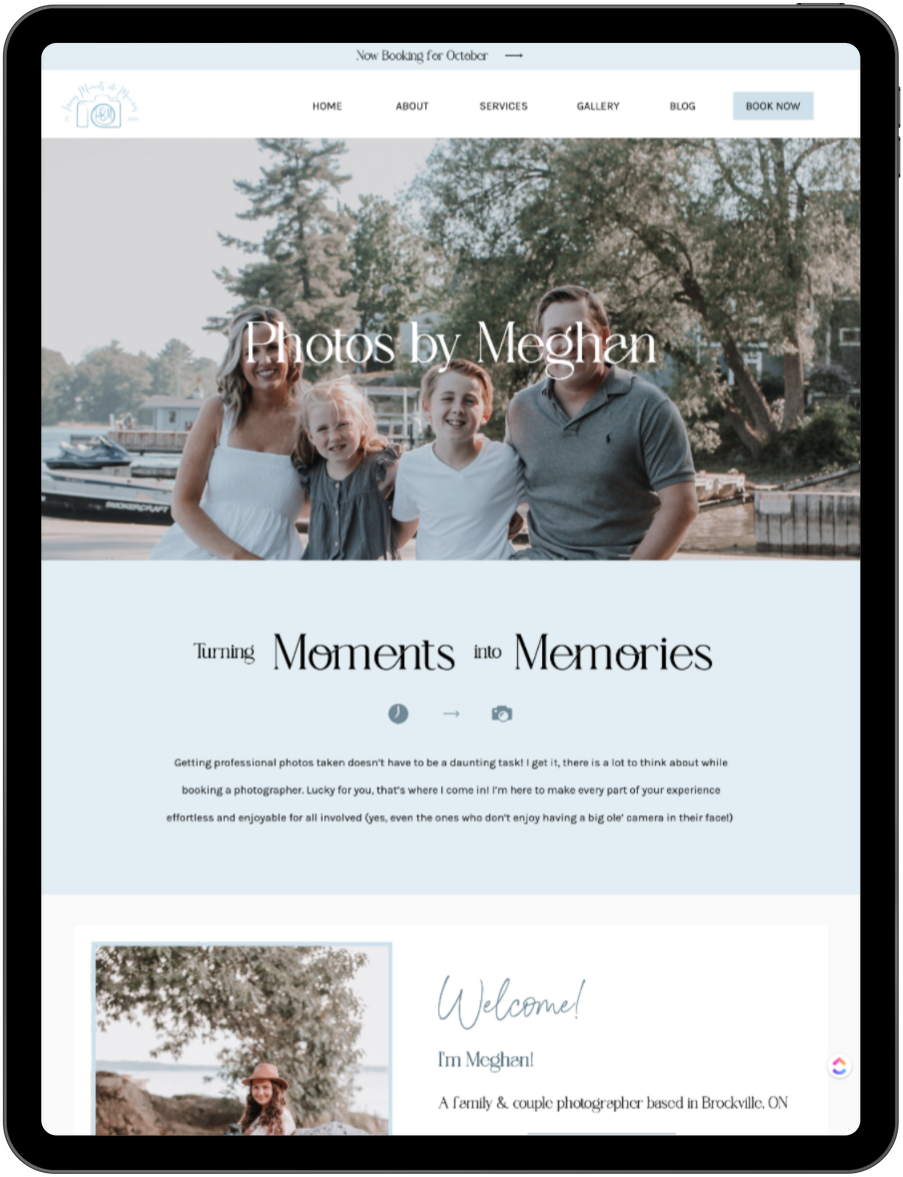 Website Templates for Photographers
