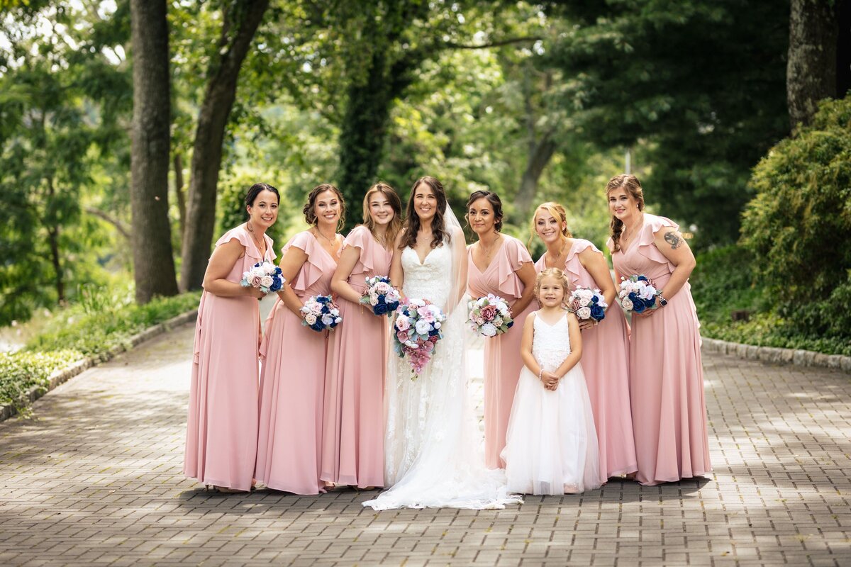 Pink Bridesmaid Dress