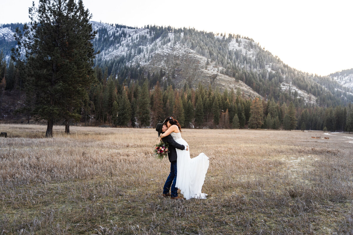 Evan+Alexie Alpine Falls Ranch Montana Wedding-180