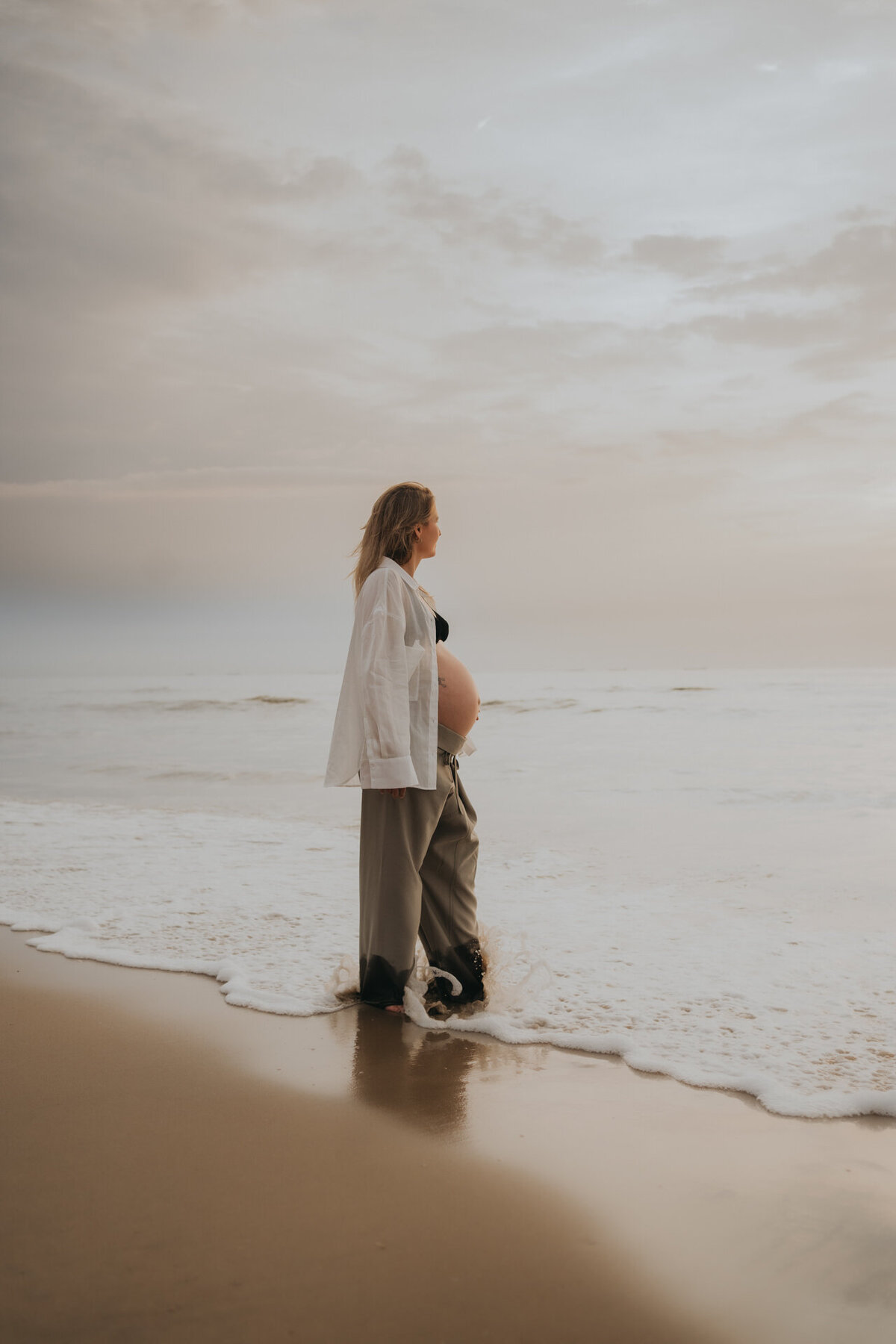 zwangerschapsshoot in katwijk