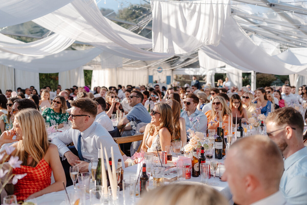 Hamswell House Marquee - Draping