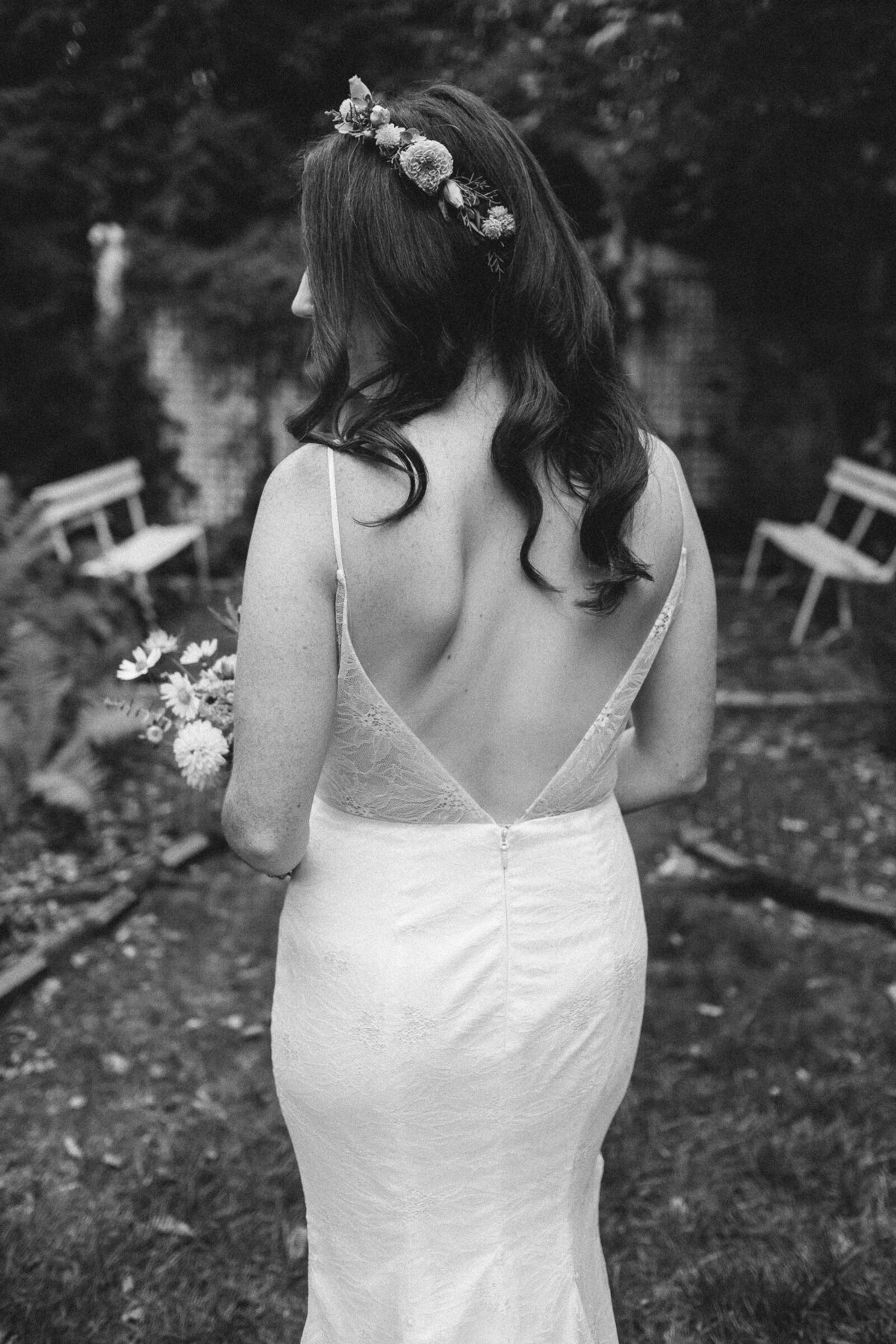 documentary photographer garden greenhouse wedding-52