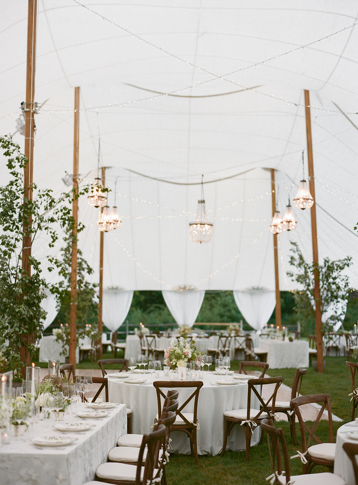 Annalise & Jonathan Tented Private Residence Connecticut Wedding-6