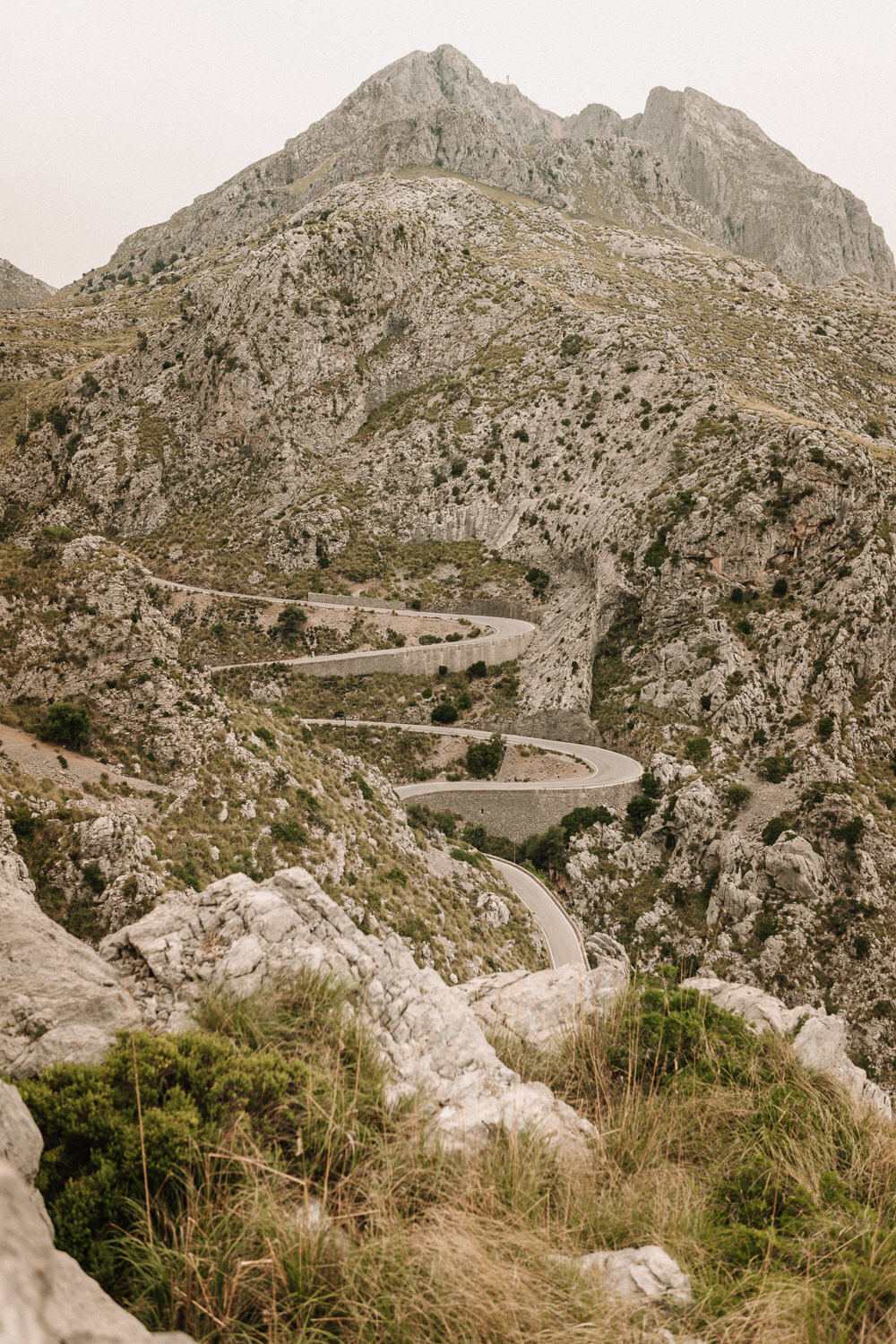 Sa Calobra im Tramuntana Gebirge auf Mallorca