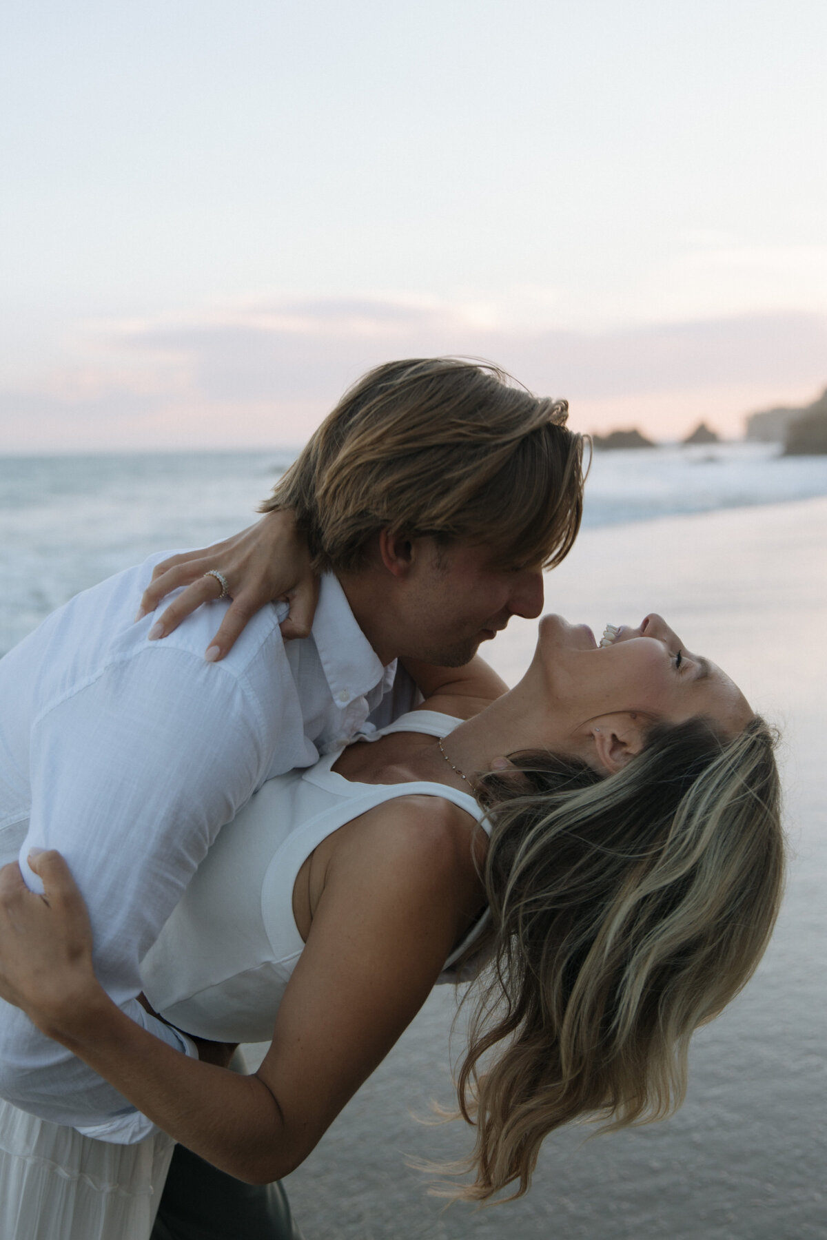 couple on beach