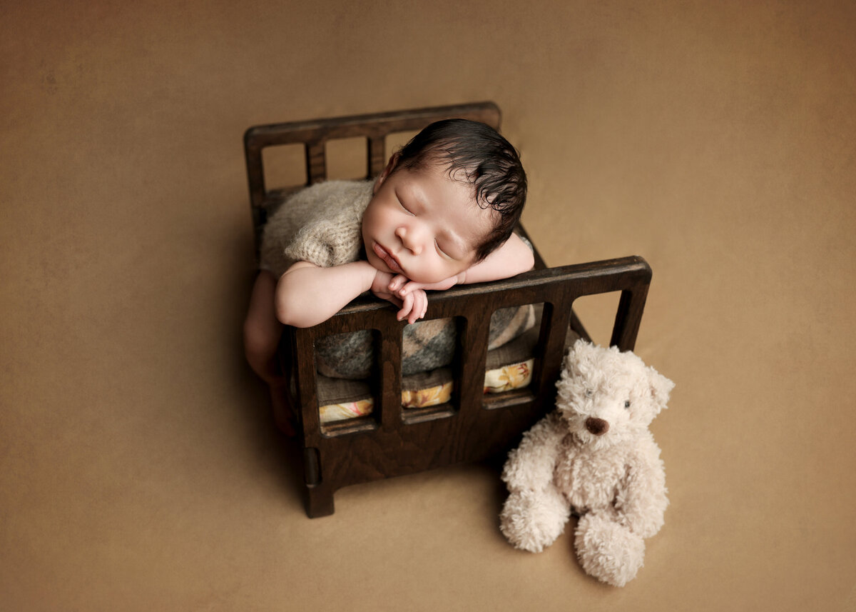 Newborn Bed Teddy Bear