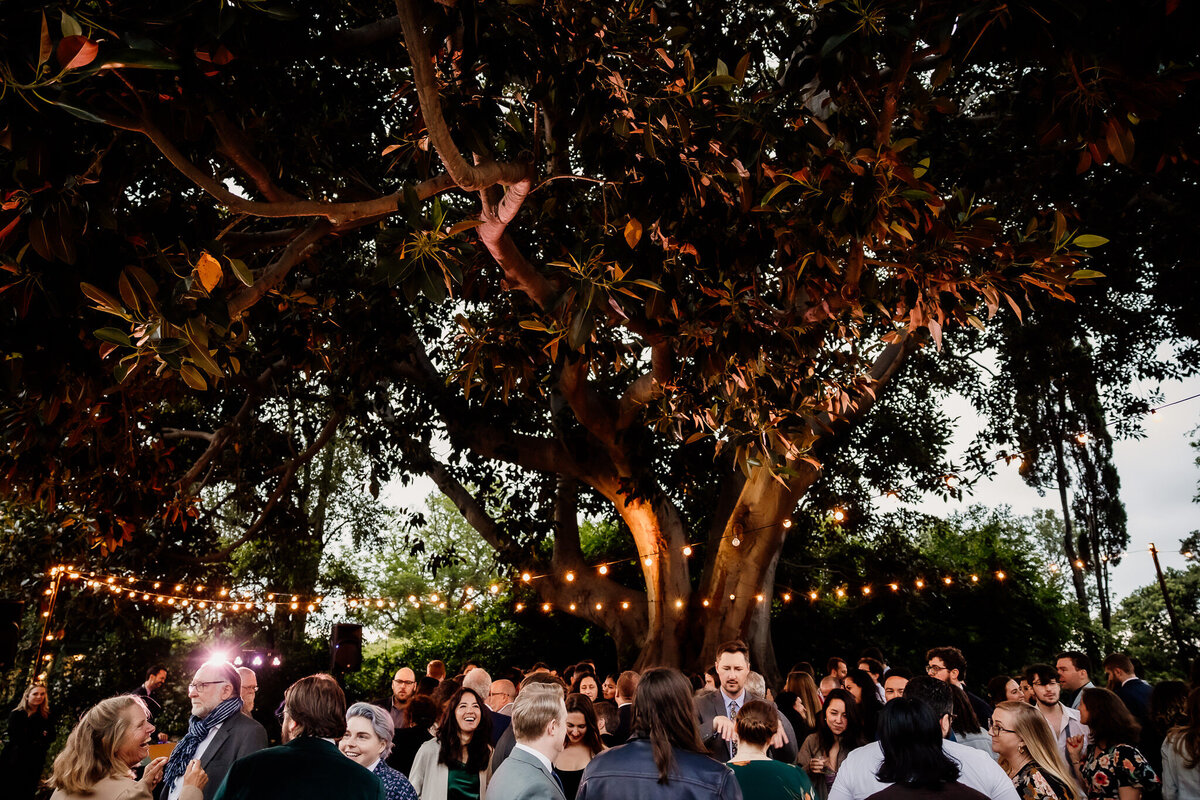 Archer Inspired Photography - Rachel and Alex Wedding - Rancho Los Cerritos Historic Site - Long Beach - Open Dancing-39