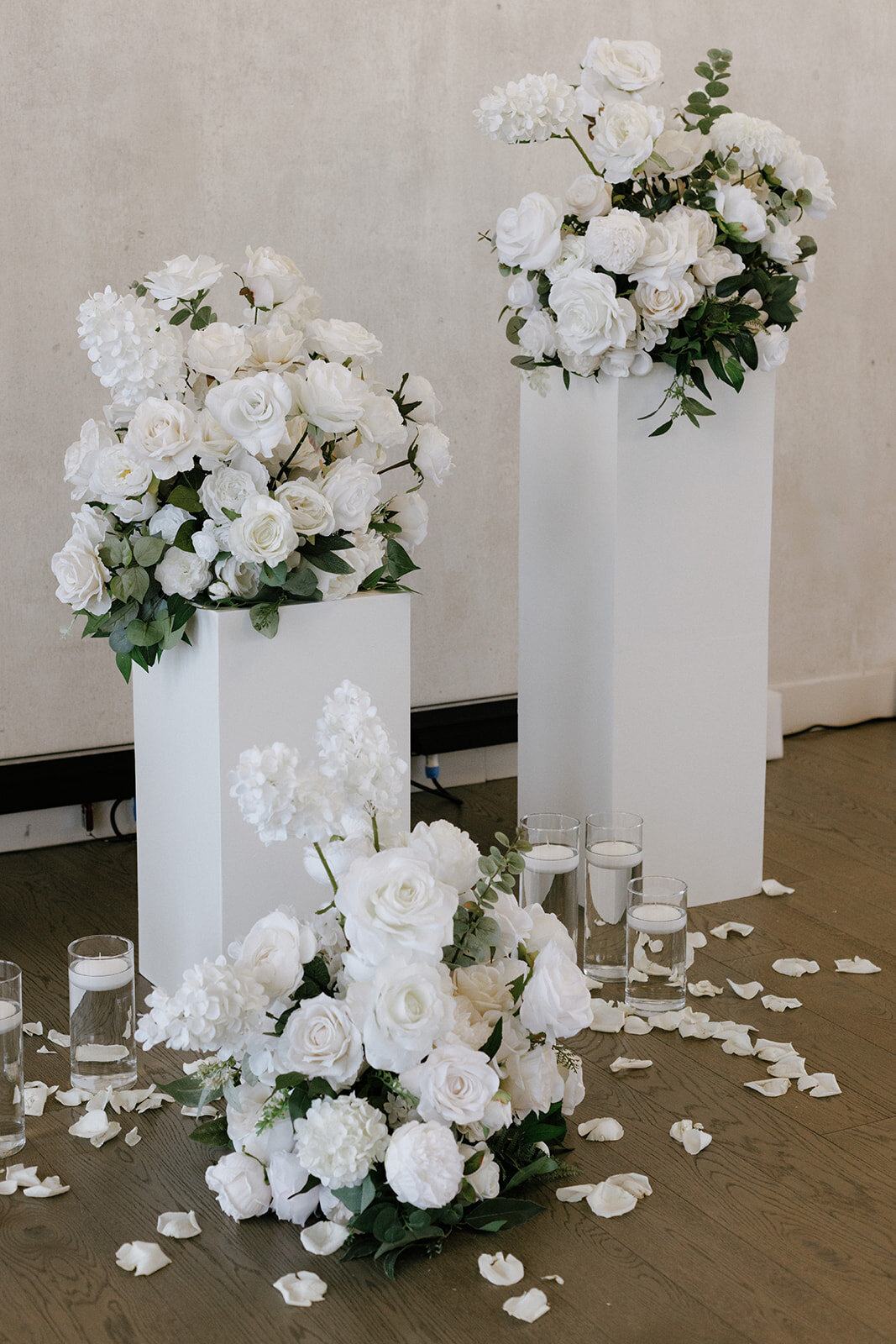 whiteflowerwithcandles