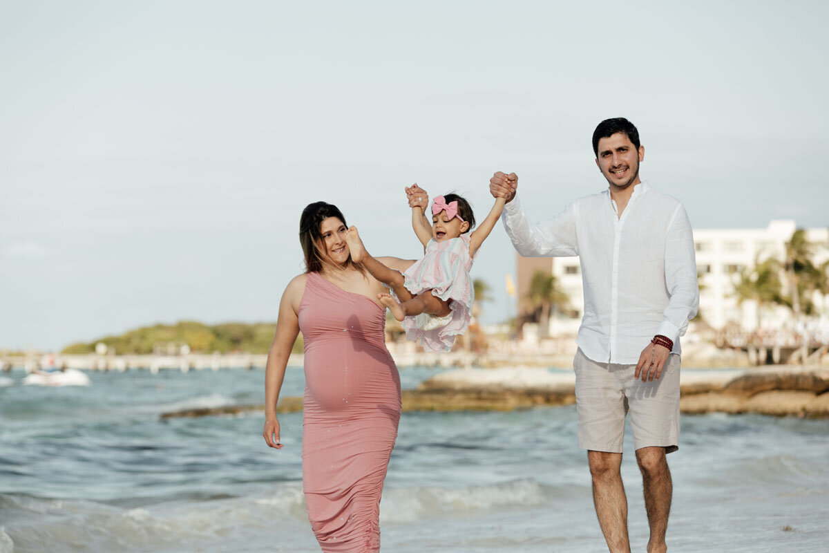 Fiesta Americana Coral Beach Family Photography_005