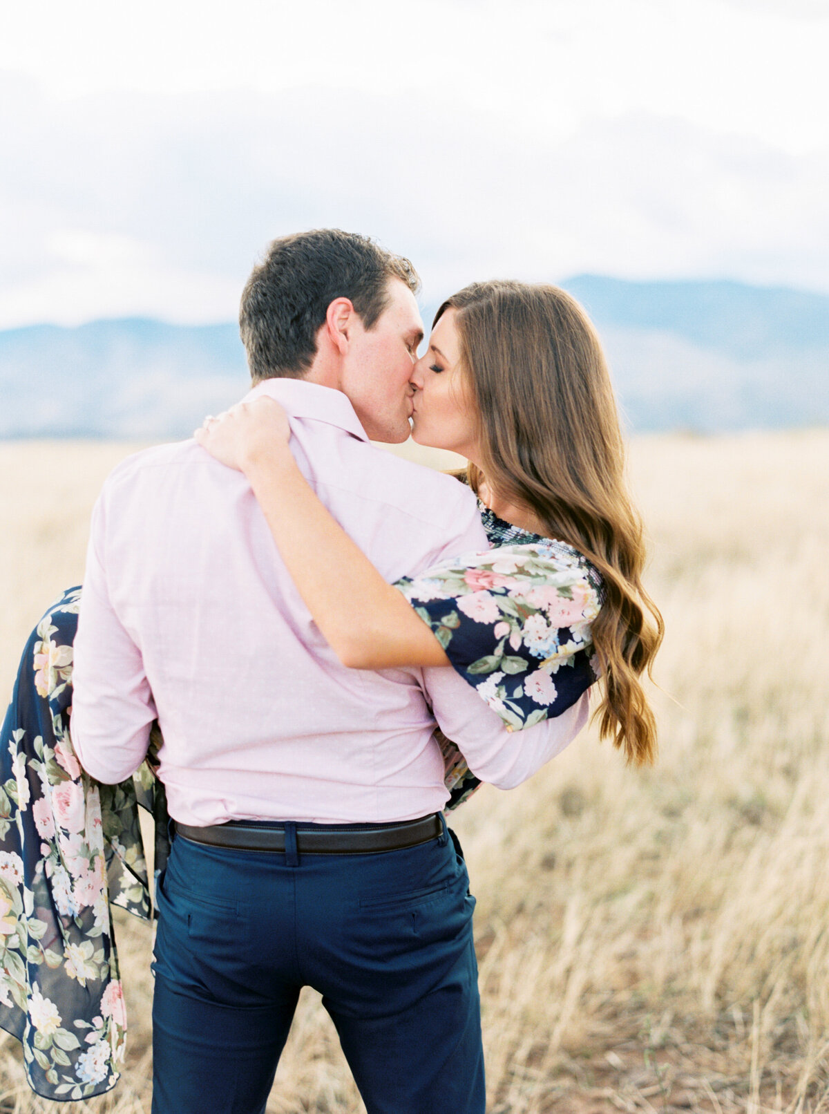 Casey & Matt | Engagement Session | Sunset Point | Mary Claire Photography | Arizona & Destination Fine Art Wedding Photographer