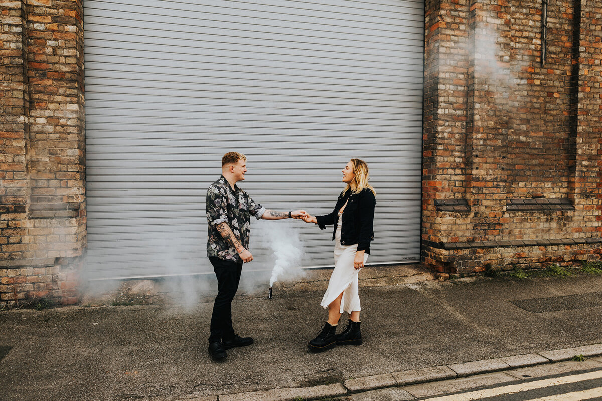 Nottingham Fun Documentary Candid Untraditional Wedding Photography - Sophie Ann Photography - Alternative City Wedding Photography (3)