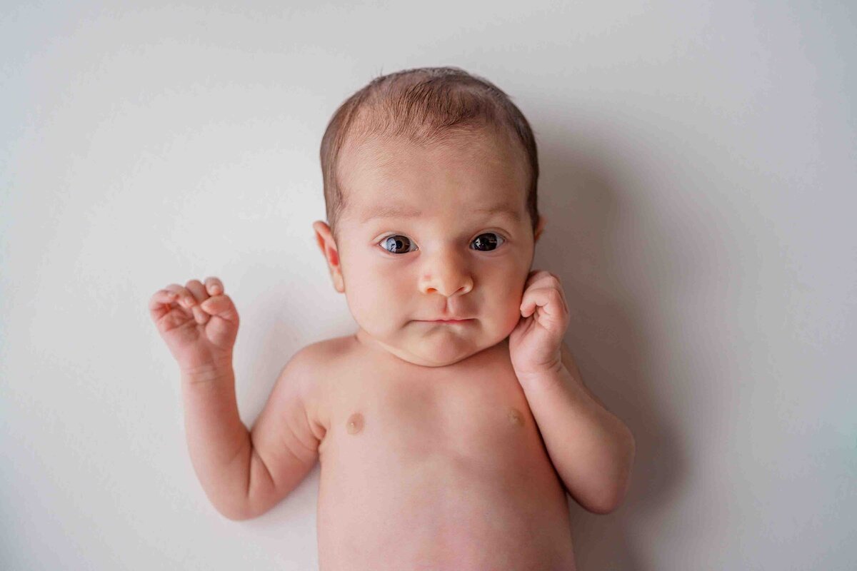 Puyallup Newborn Photographer Studio Baby Headshots Lana Stewart Studios