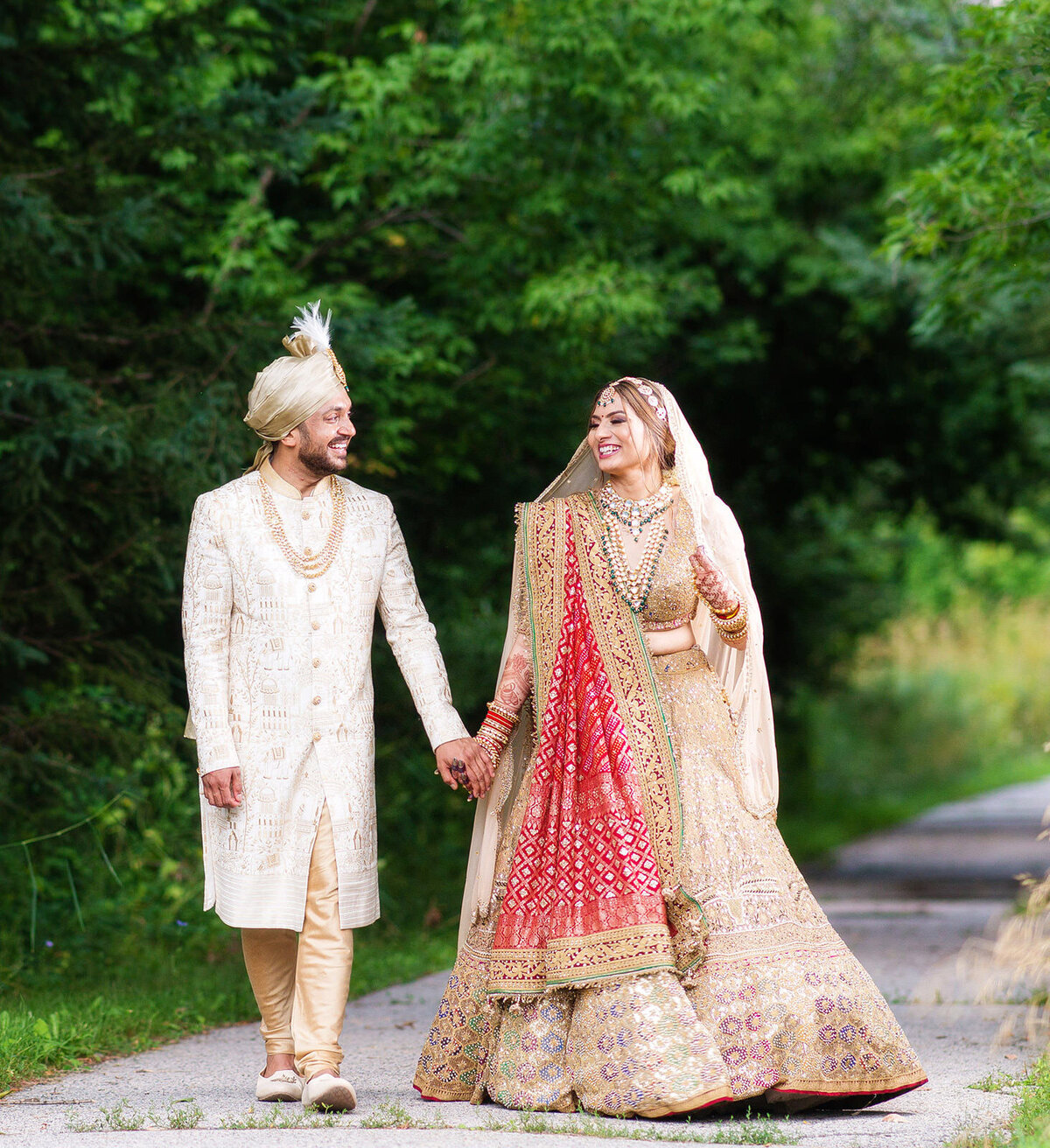 Indian wedding day photo - indian ceremony
