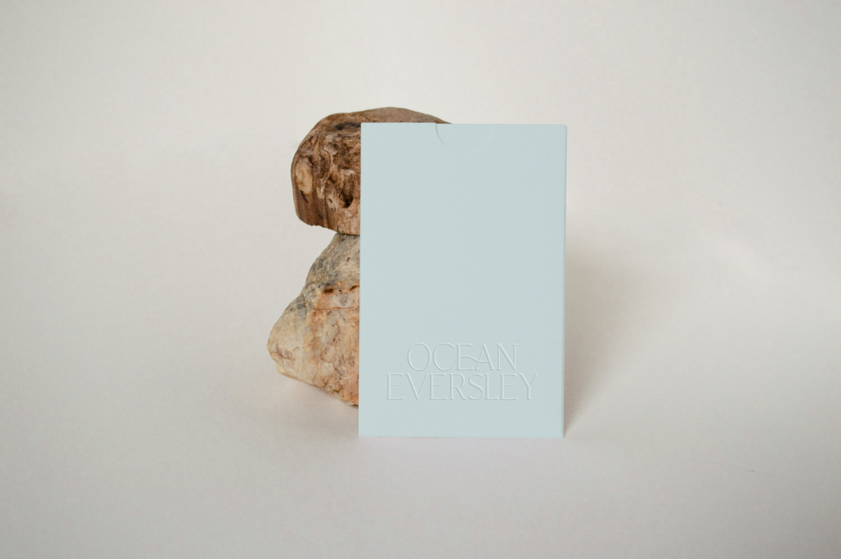 Nature Rock and Card