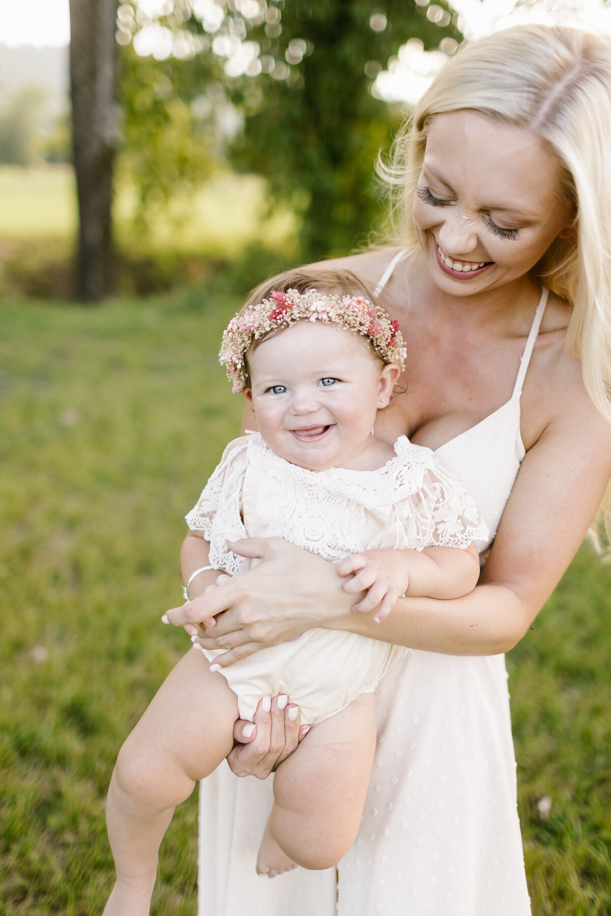 Mommy and baby Photo Shoot