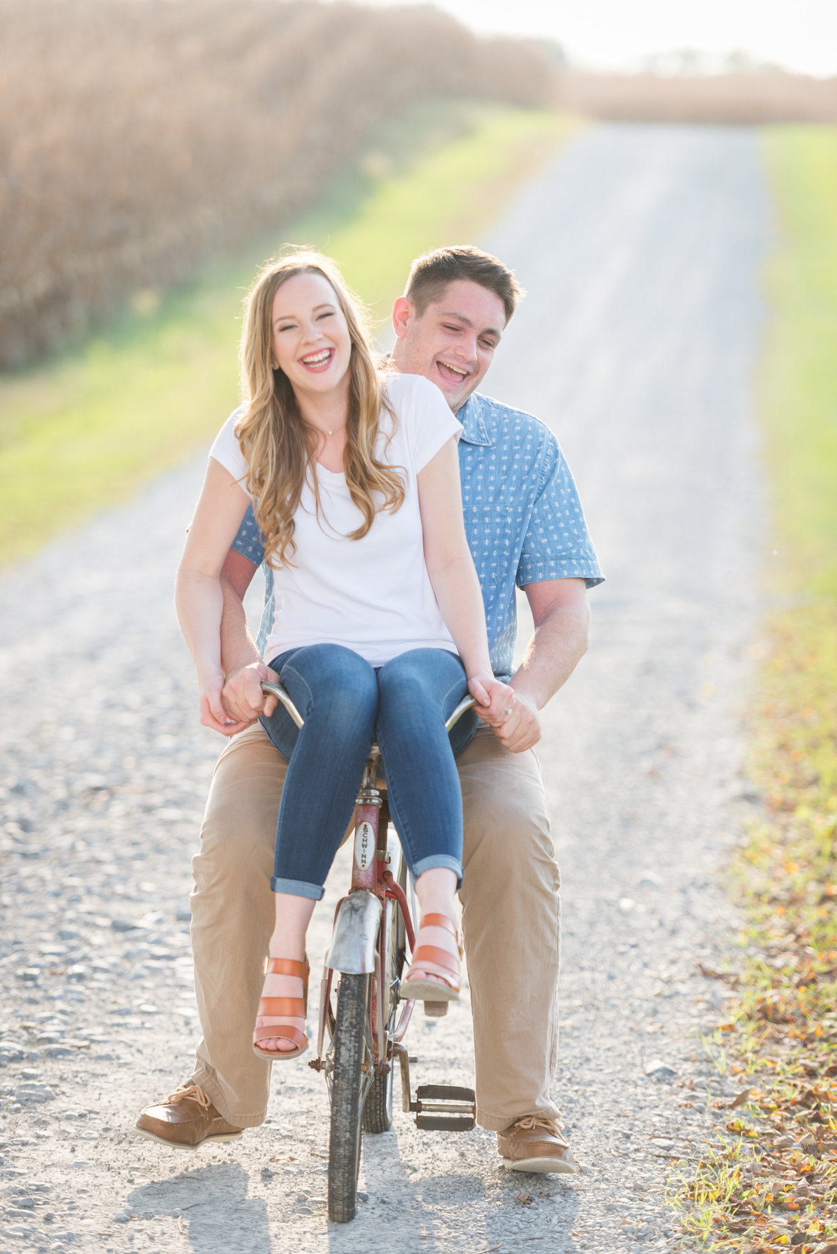 maryland's best wedding photographer bike engagement shoot mary sarah photography  (1 of 1)