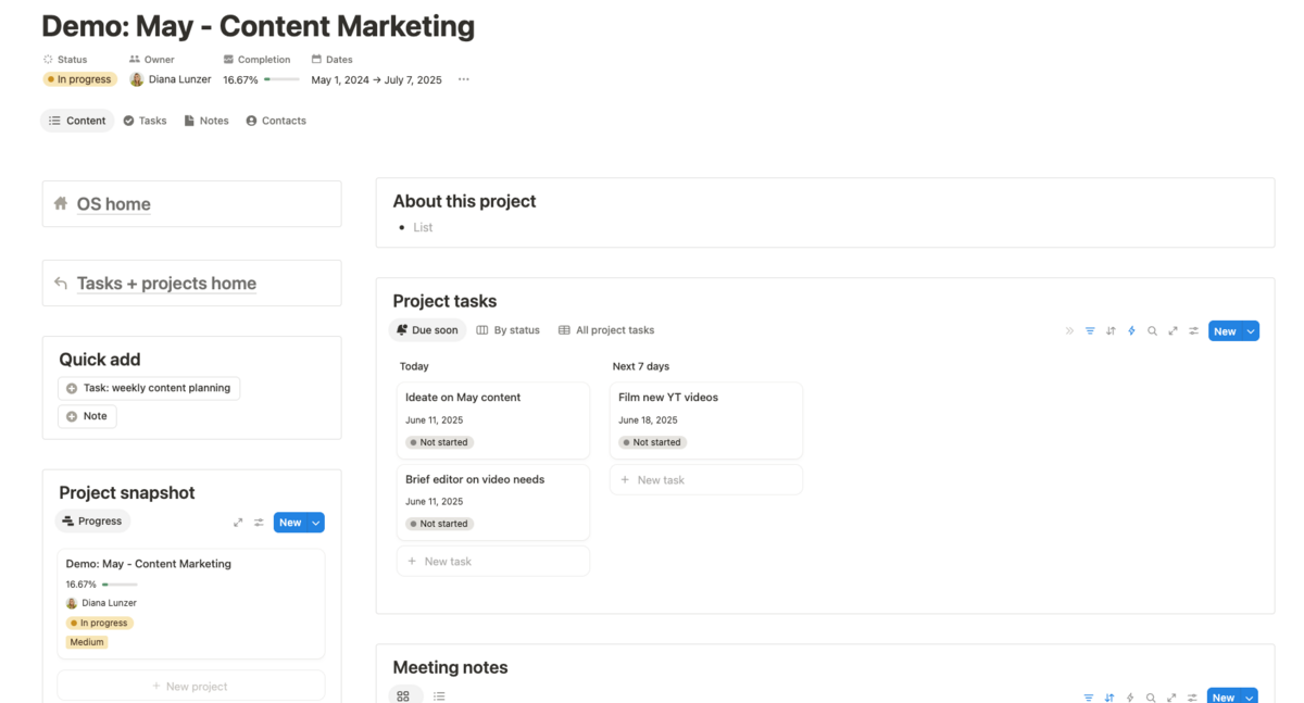 Notion Project Dashboard_My BOS Template